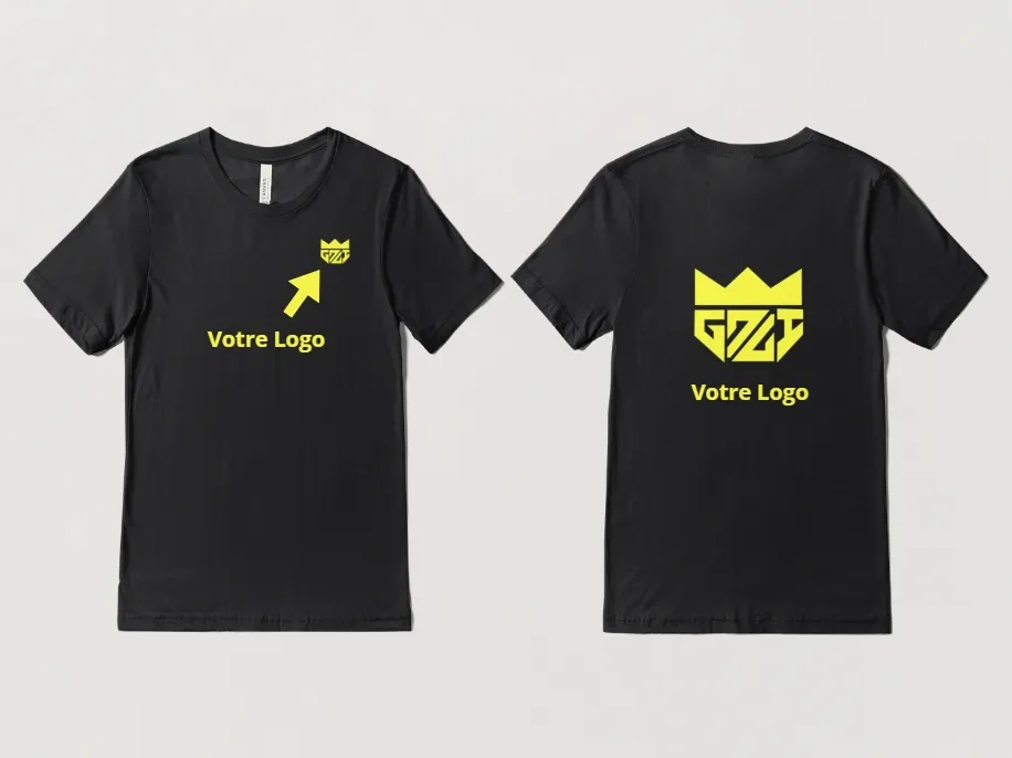 [Minimum 20 pièces pour valider votre commande de t-shirts personnalisés.] T-shirt personnaliser 